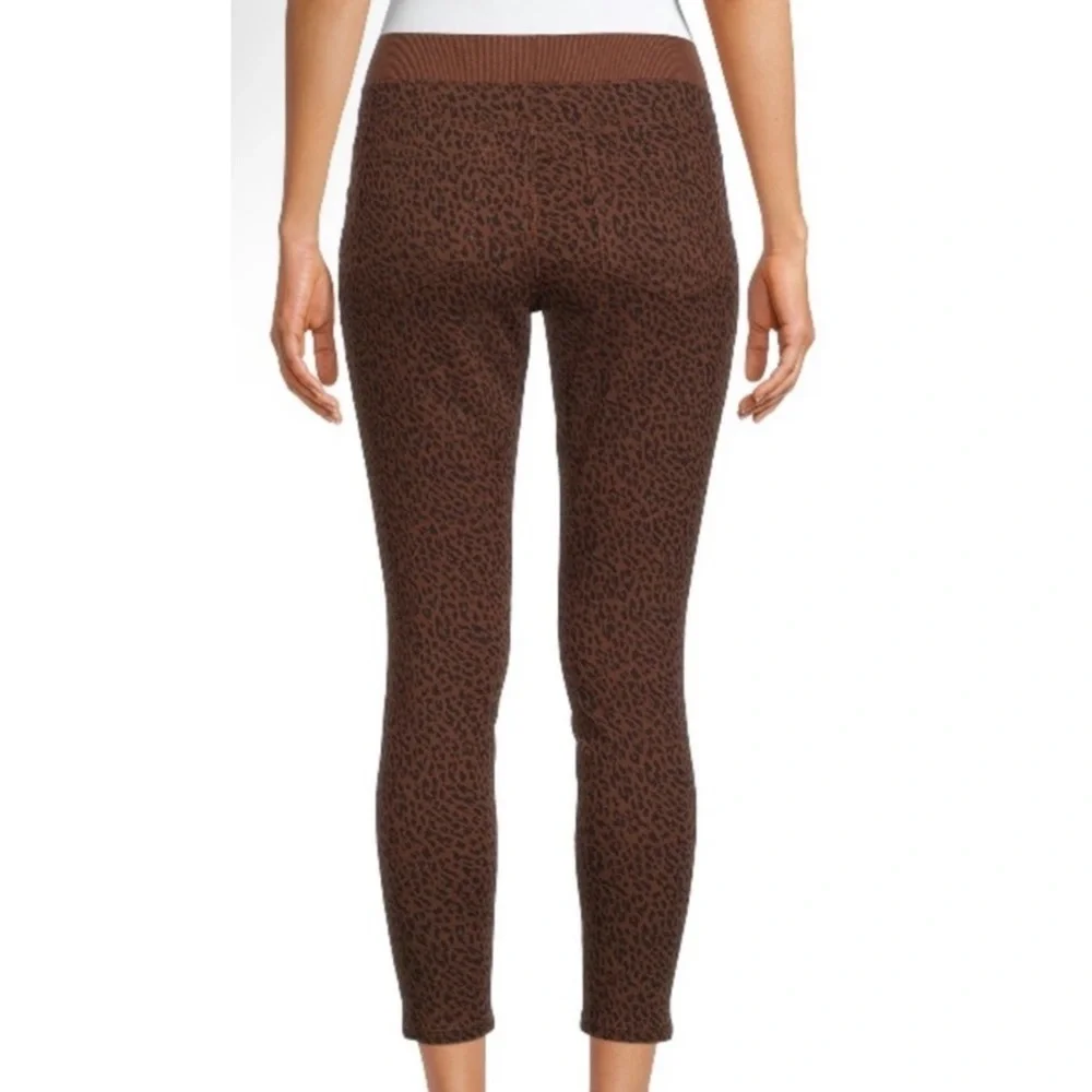 No Boundaries- Brown Leopard Print Leggings (M) NWT